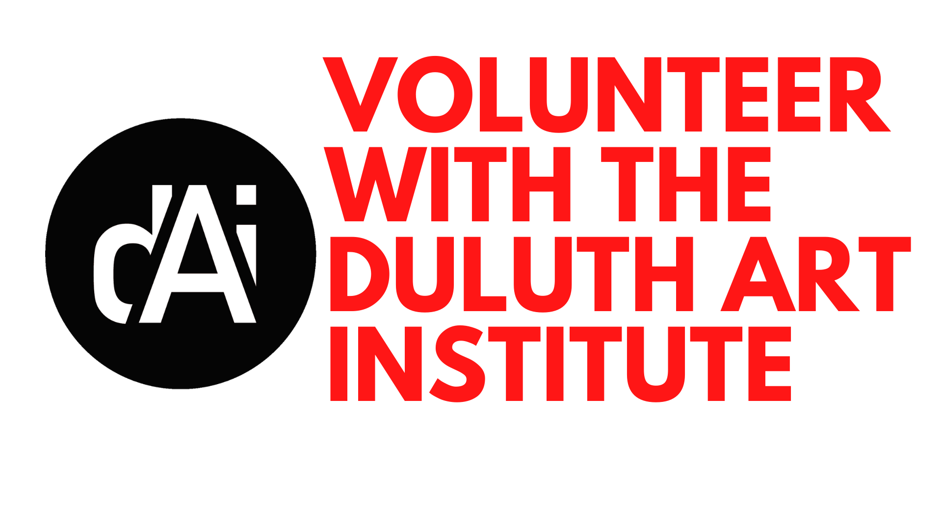 Volunteer with the Duluth Art Institute