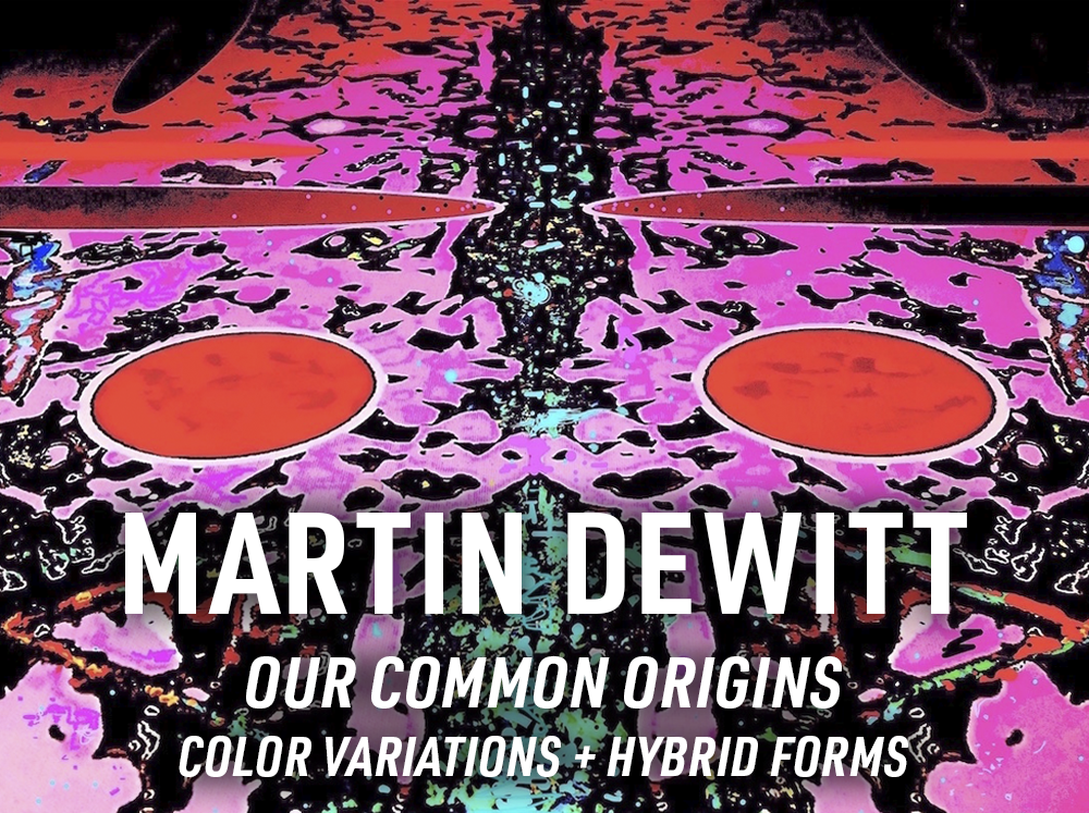 Martin DeWitt: Our Common Origins: Color Variations + Hybrid Forms